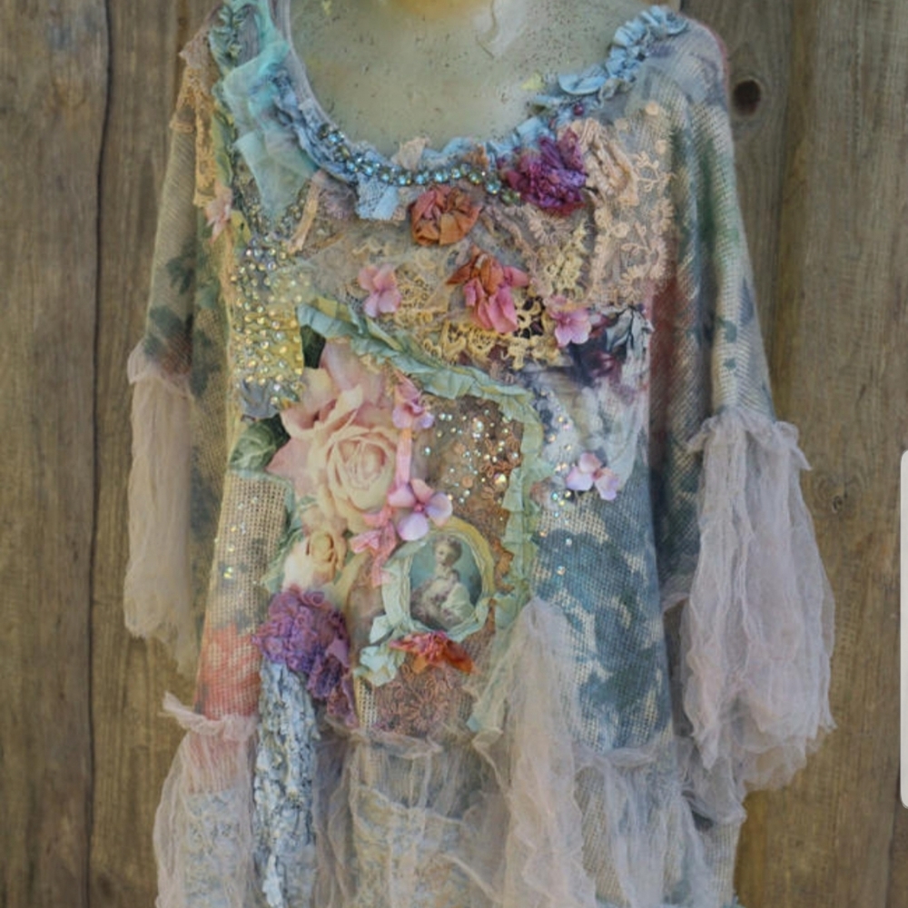 Plus size Beaded Tunic